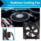 Radiator Fan Assembly for Honda CR-V (2001–2006) 2 Pin Connector