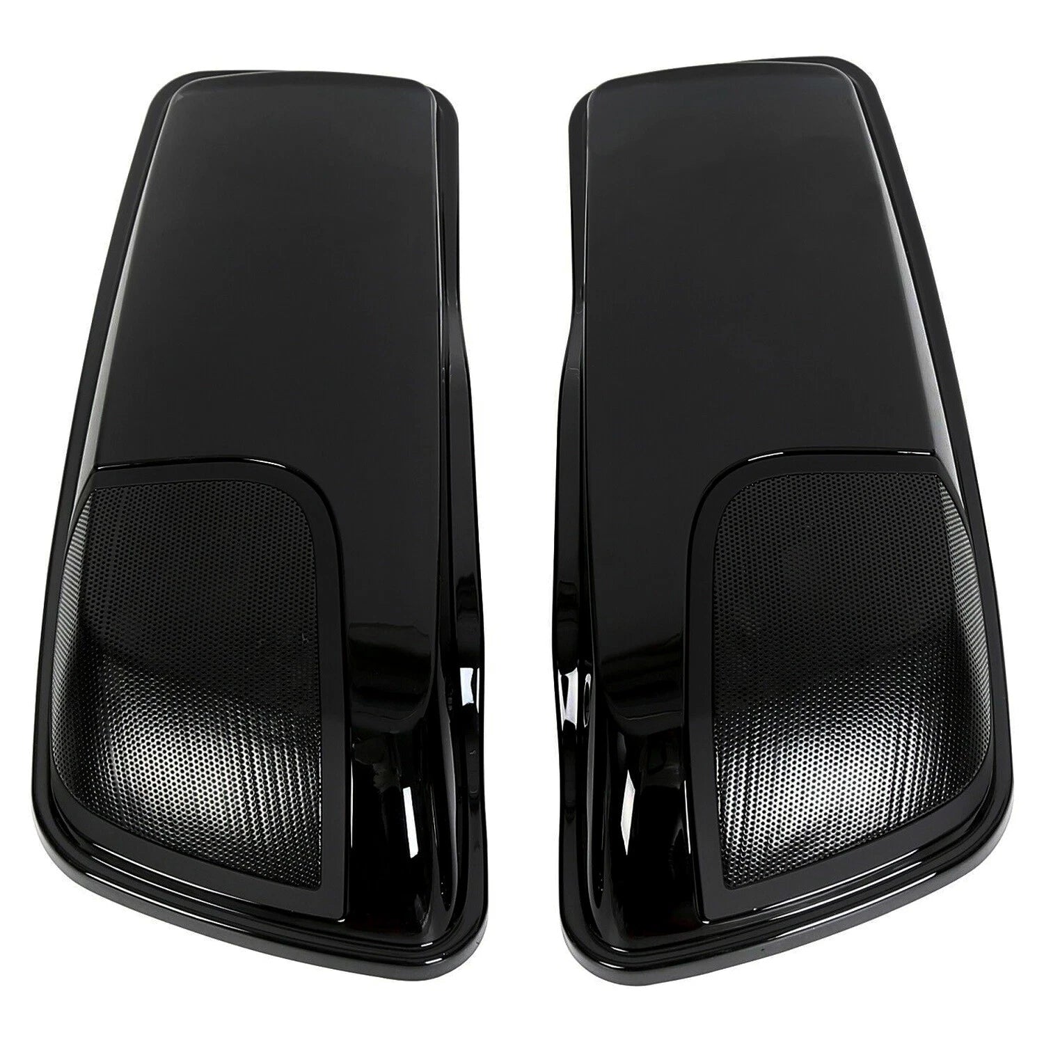 Saddle Bag Lids with Speaker Cutouts for Harley Touring Road King Glide (2014-2024)