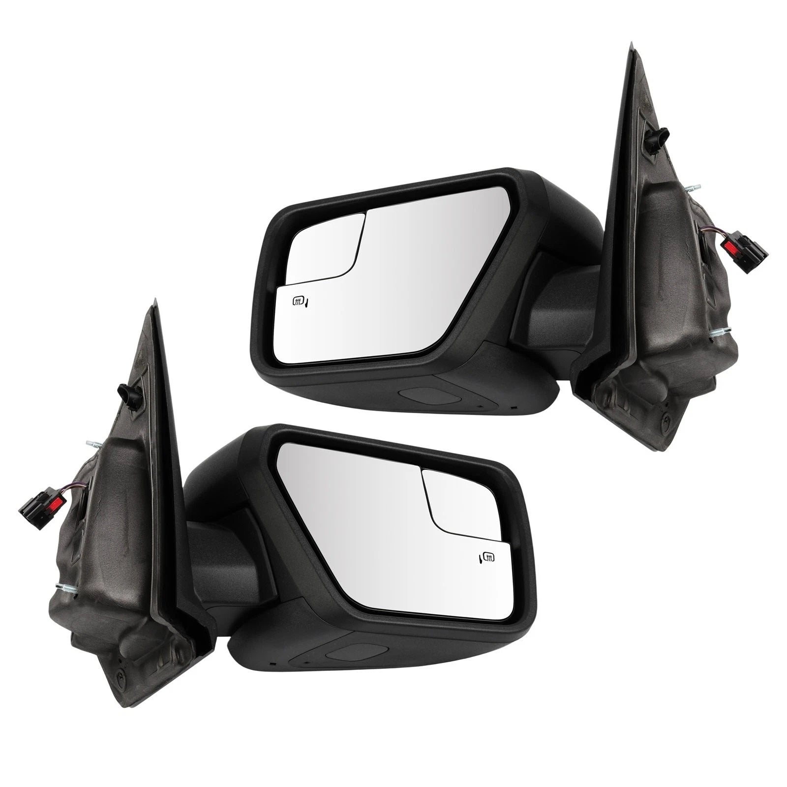 Pair Side View Mirrors for Ford F-150 XL XLT King Lariat (2021–2024) Power Heated