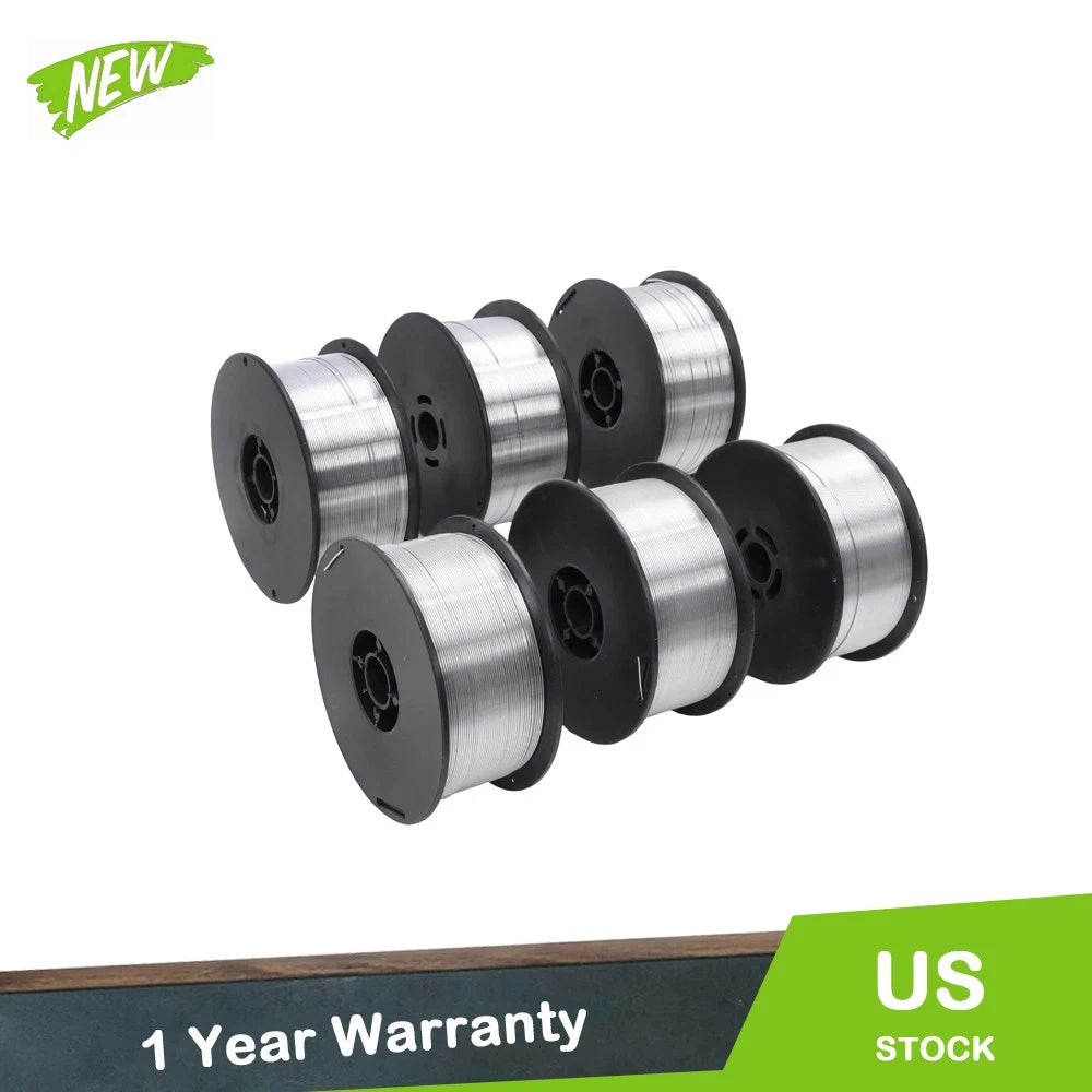 Pack of 6 Aluminum MIG Welding Wire ER5356 (0.035" / 0.9mm)