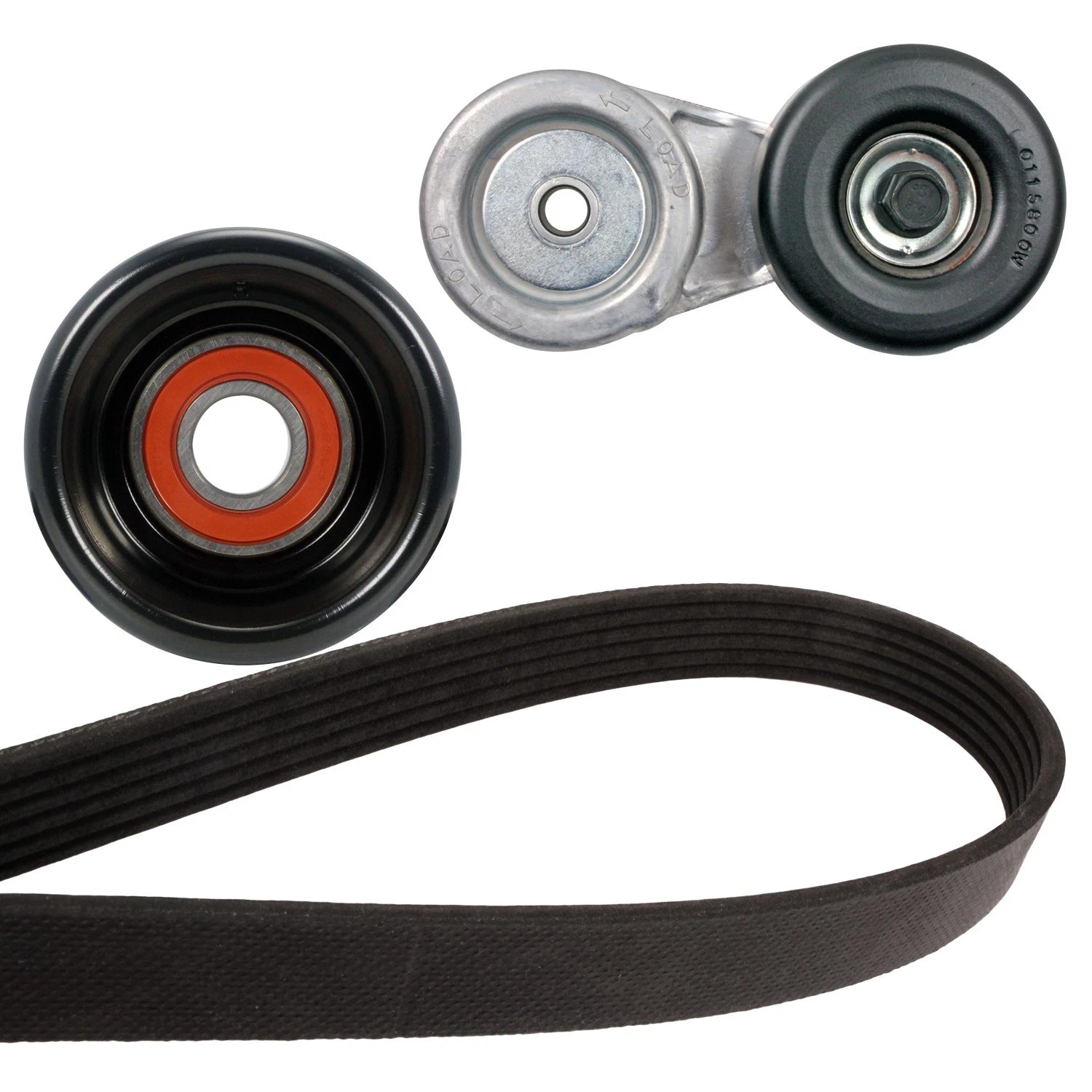 Drive Belt Idler Pulley Tensioner Kit for C/K 1500 2500 3500 (1990–2000)
