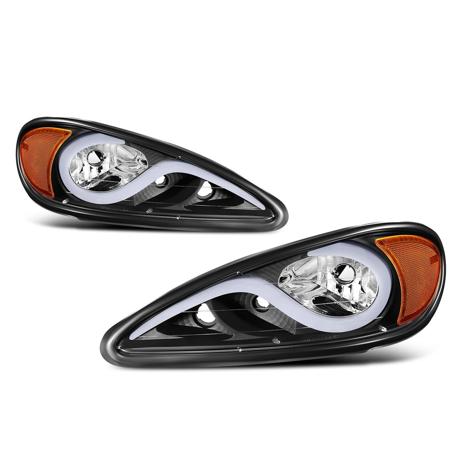 Set of 2 Rear Shock Absorbers for Hyundai Elantra (2007–2010)