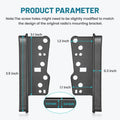 2 DIN Radio Stereo Dash Mounting Kit & Adapter Harness for Toyota Camry (1997–2006)