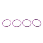 4 x Air Condition Vent Outlet Trim for Audi A1 S1 8X (2010-2018) Purple