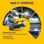2X AUXITO 9007/HB5 LED Headlight Bulbs Kit for Vehicles (6500K)