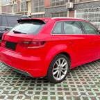 Gloss Black Rear Side Splitter Spats for Audi A3 S-Line S3 (2013–2016)