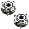 Set of 2 Timken Wheel Bearing & Hub Kits for Lexus RC350 (2015–2017)
