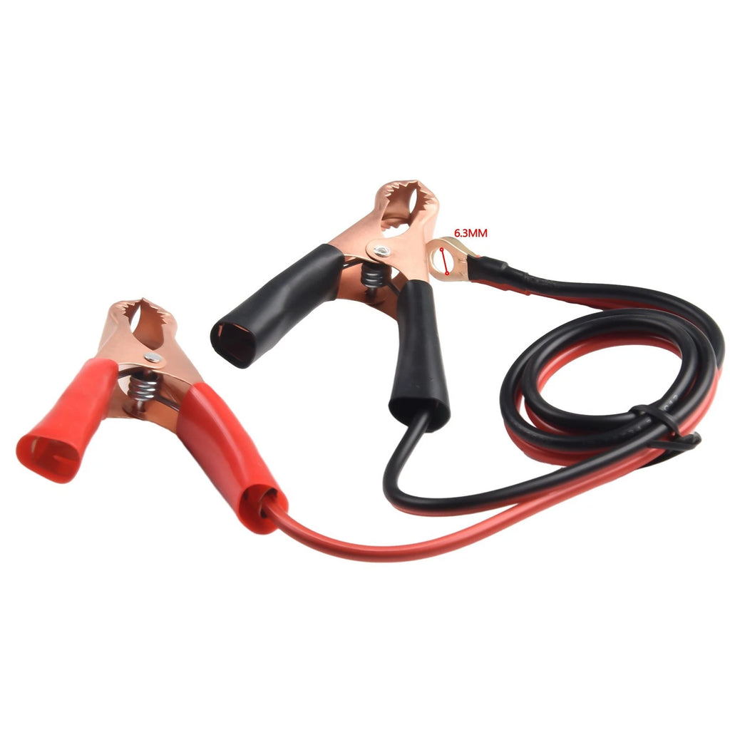 2X 50AMP Battery Inverter Wire Power Transfer Cable Clip for Auto Car