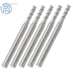 5 Pcs 3/32" 4 Flute Carbide End Mill for