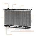 Aluminum Core Cooling Radiator for Amanti 2004–2006 3.5L V6 DPI-2790