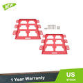 Set of 2 Tool Box Mounting Plates for Tool Storage (50 lbs Capacity)
