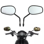 8mm Rear View Side Mirrors for Harley Davidson Touring (2009–2023)