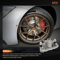Brake Calipers w/ Bracket Pair for Chevy Impala (2000–2010)
