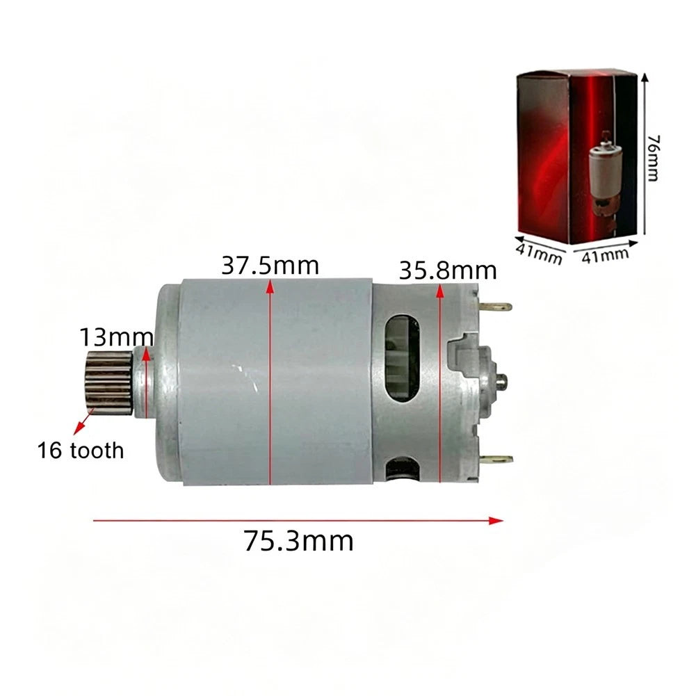 RS550 Motor for Cordless Ratchet Wrench and Screwdriver (14.4V)