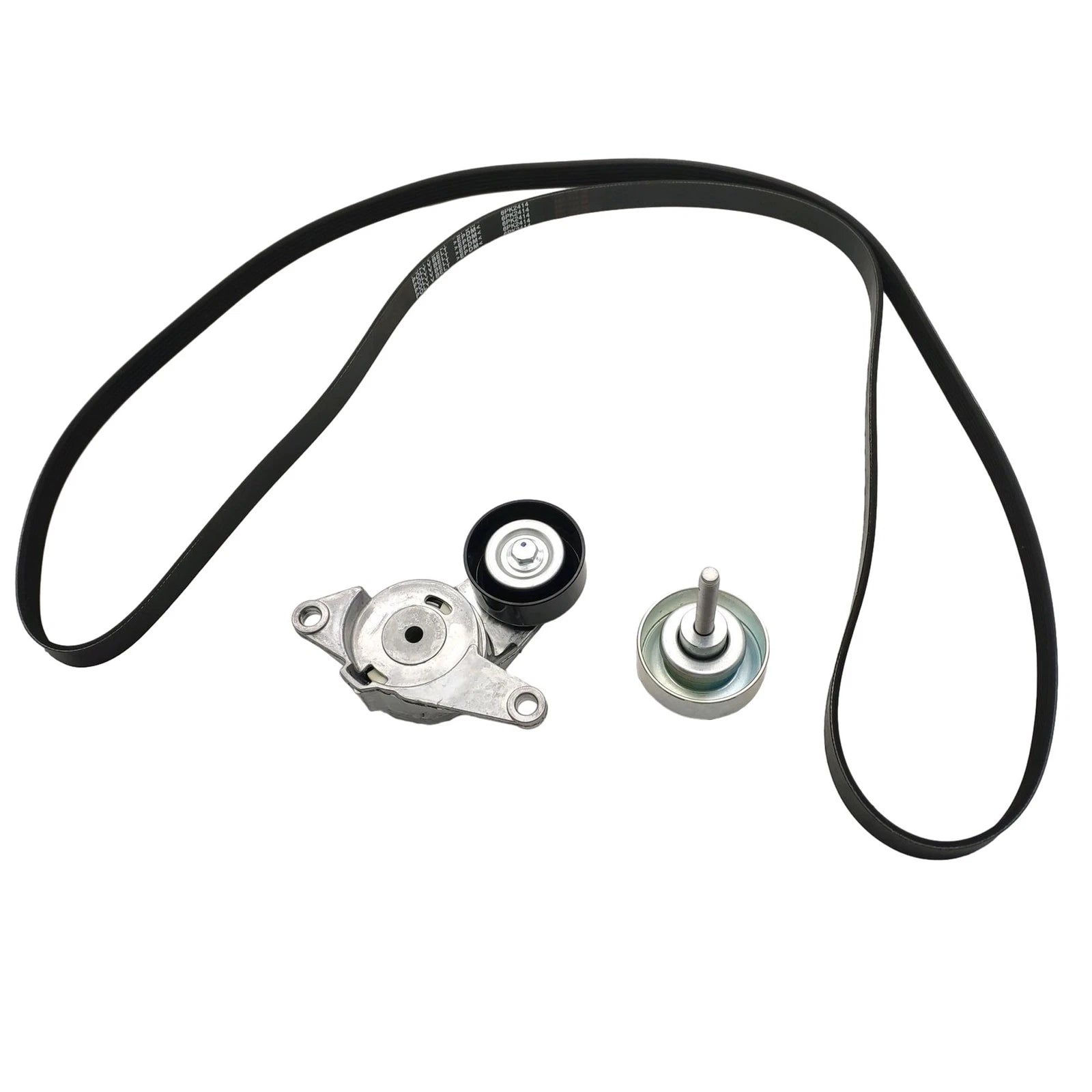 Serpentine Belt Tensioner Pulley Kit for Chevy Impala 2010–2017