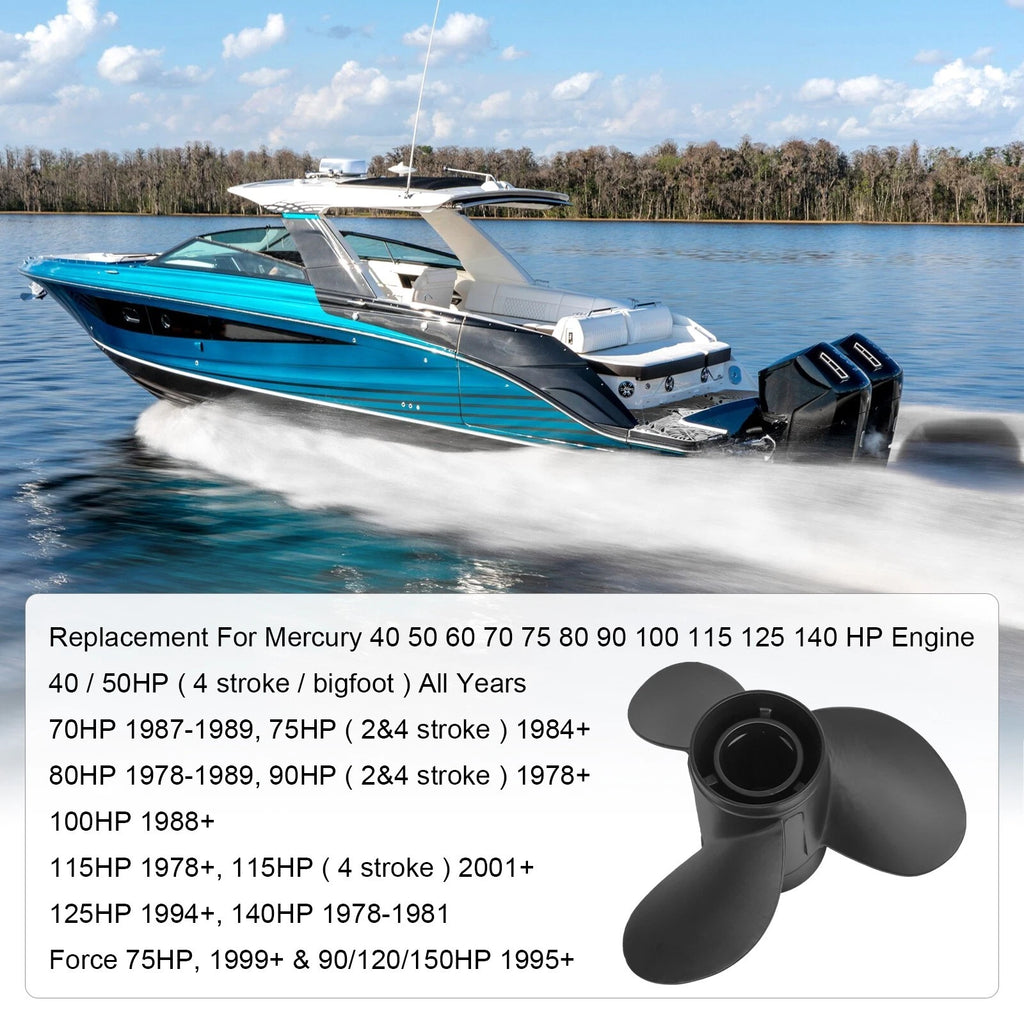 Boat Propeller for Mercury Outboard Engine (60-125HP)