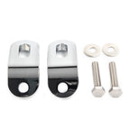 Touchless Tie-Downs Mount for Harley Touring Road King Electra Glide (Chrome)