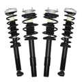 Set of 2 Front Rear Struts w/Coil Spring for BMW 528i 535i (2008–2010)