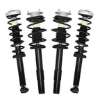 Set of 2 Front Rear Struts w/Coil Spring for BMW 528i 535i (2008–2010)