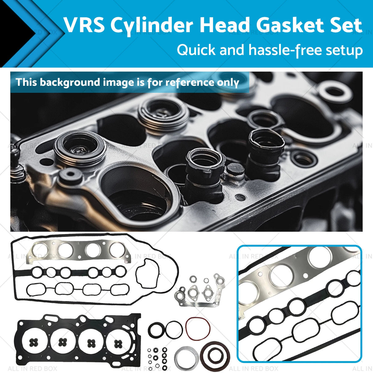 Cylinder Head Gasket Set for Toyota Corolla ZZE122 (2001–2007) 1ZZ-FE