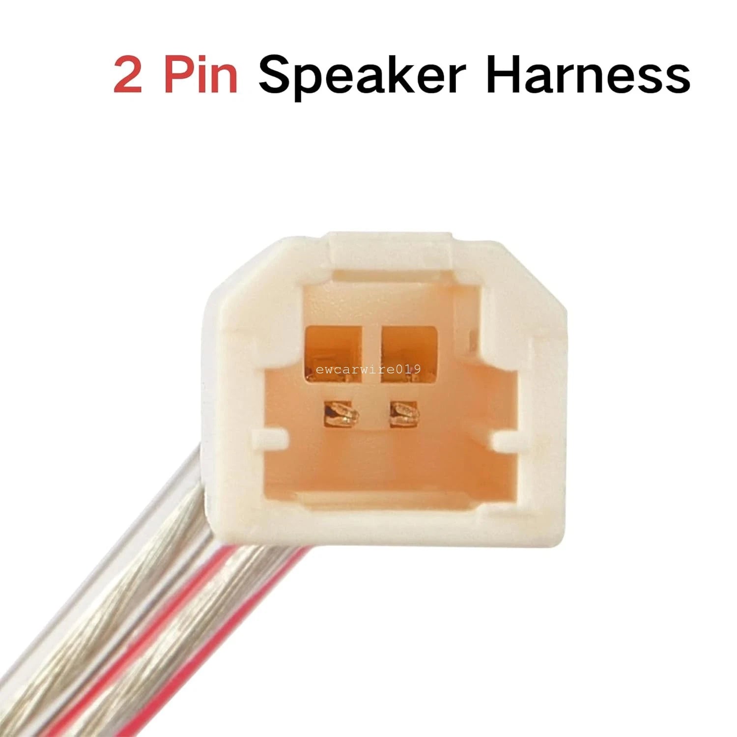 2X Front Dash Tweeter Speaker Wiring Harness Adapter for Honda Pilot (2011–2020)