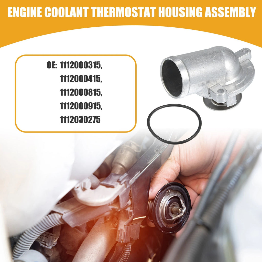 Coolant Thermostat Housing Assembly No. 1112000315 for Mercedes-Benz C230 (2003–2007)