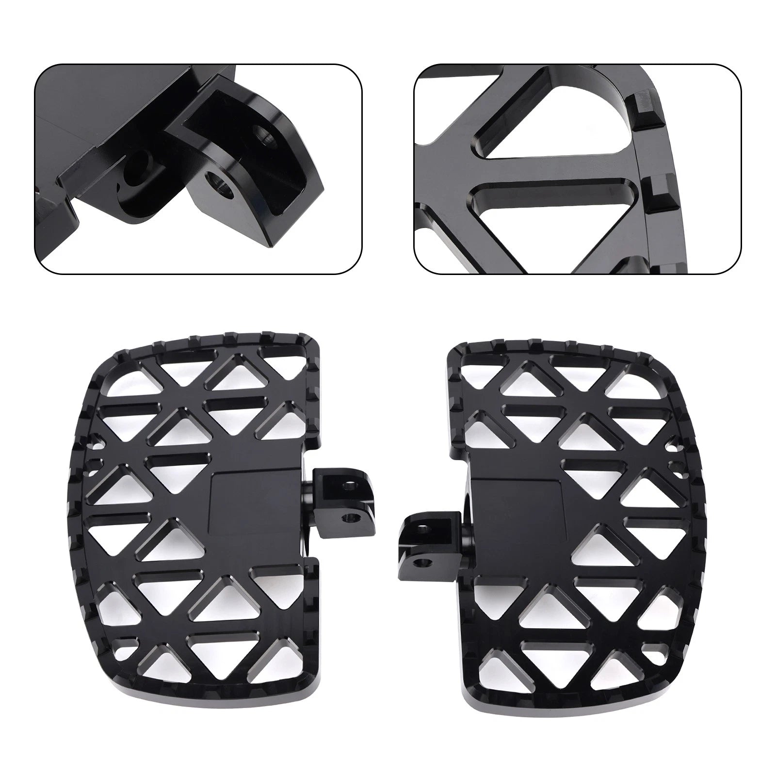 Front Footrests Foot Pegs for Meteor 350 (2021–2025), Classic 350 (2022–2025)