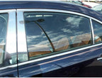 6pc. Luxury FX Chrome Pillar Post Trim for 2007-2009 Saturn Aura