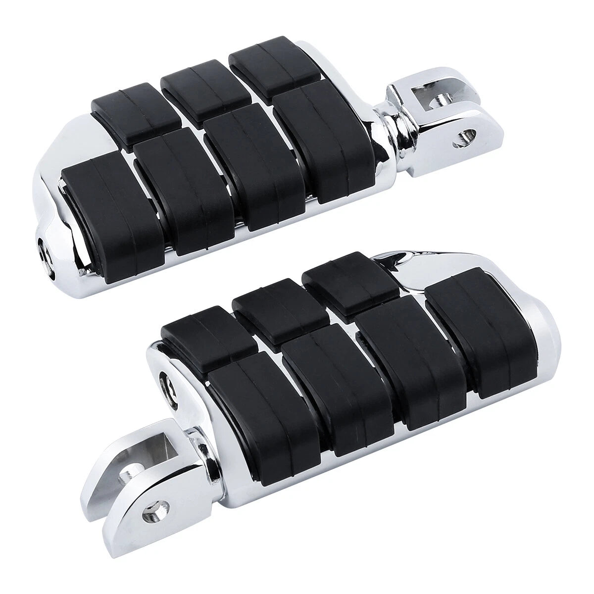 Chrome Driver Footpeg Pegs for Harley Softail Street Bob (2018–2025)
