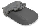 Console Lid Armrest Cover for Subaru Crosstrek (2012–2017) Gray Fleece