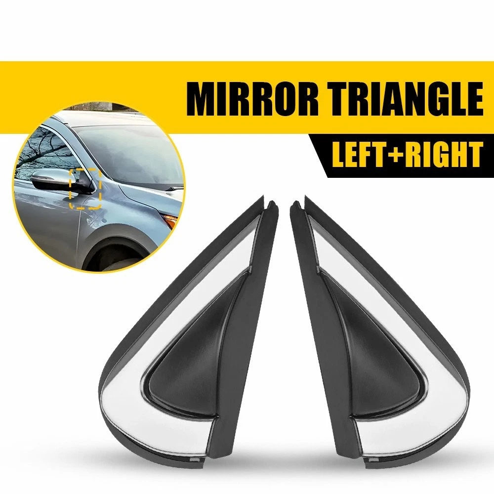 Set of 2 Door Mirror Corner Fender Triangle Covers for Honda CR-V (2017–2022)