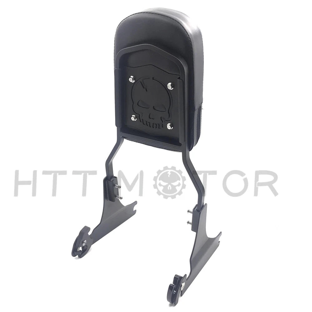 Detachable Sissy Bar Backrest Cushion Pad for Harley Heritage Softail (2000–2023)