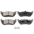 Rear Ceramic Brake Pads for Ford Explorer, Mercury Mountaineer (2002–2005)