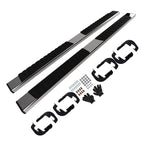 Black Running Board Steps for Chevy Silverado 1500 (1999-2013) Non-Slip