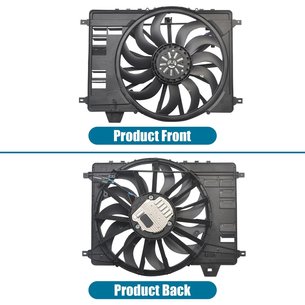 Radiator Cooling Fan Assembly for Land Rover Range Rover Evoque (2018–2020)