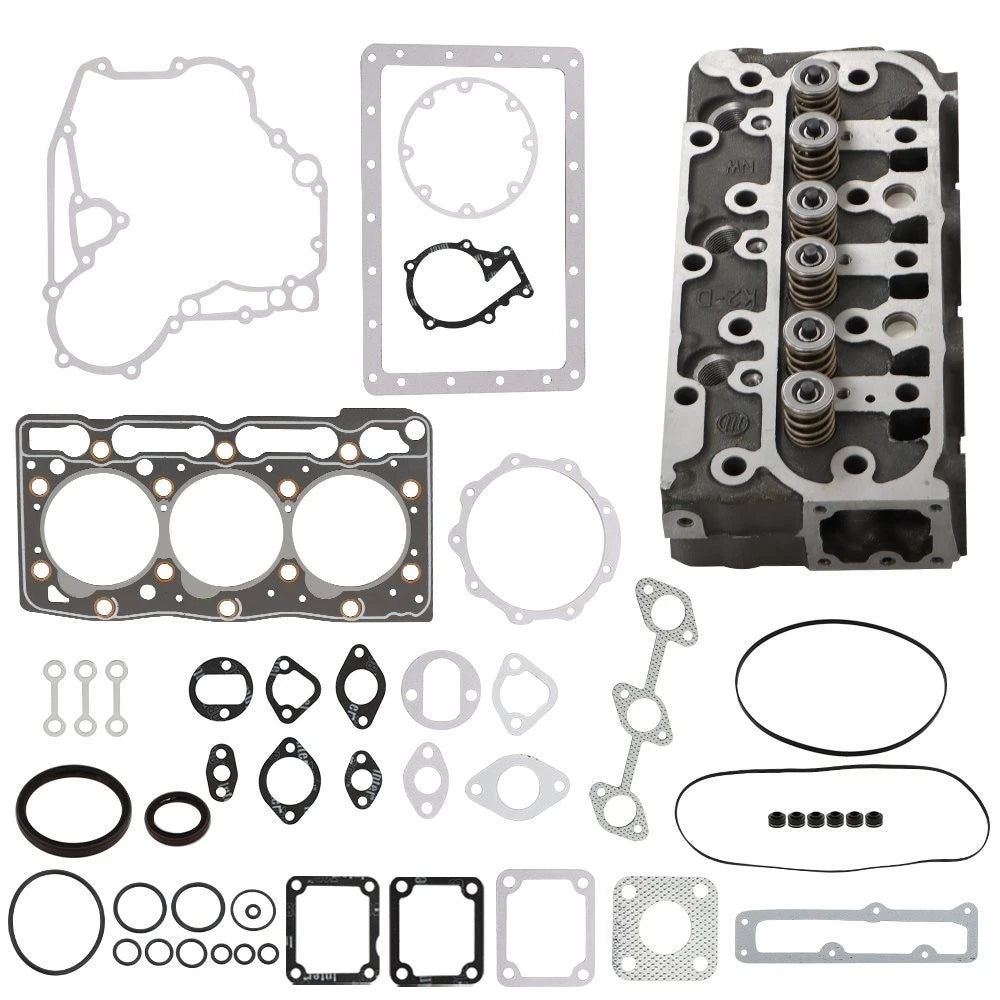 Complete Cylinder Head & Gasket Kit for Kubota D1005