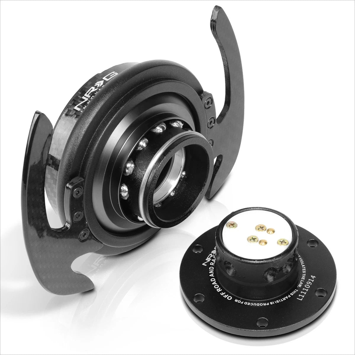 NRG SRK-700CF-1 Steering Wheel Quick Release Adapter for
