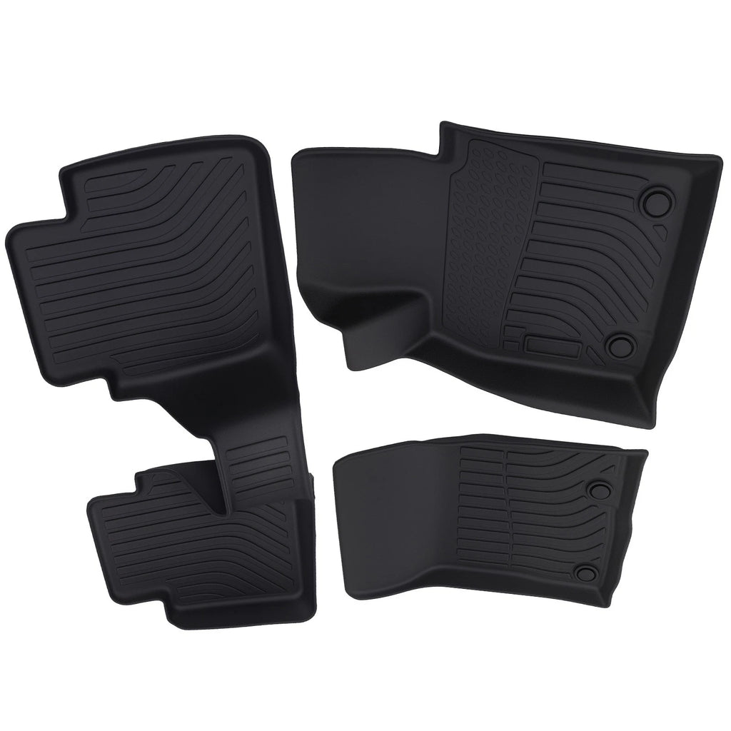 Set of 2 Black All-Weather TPE Floor Mats for Mazda CX-50 (2023–2025)