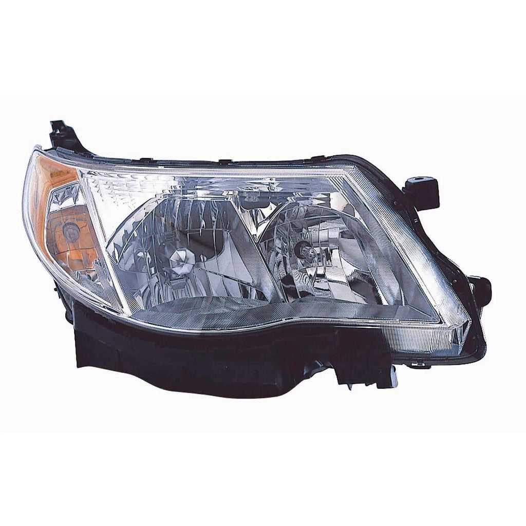 Replacement Passenger Halogen Head Light Assembly for 2009-13 Subaru Forester