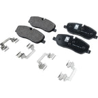 Brake Disc Rotor and Pad Kit for Land Rover Range Rover Sport LR3 (2006–2009)