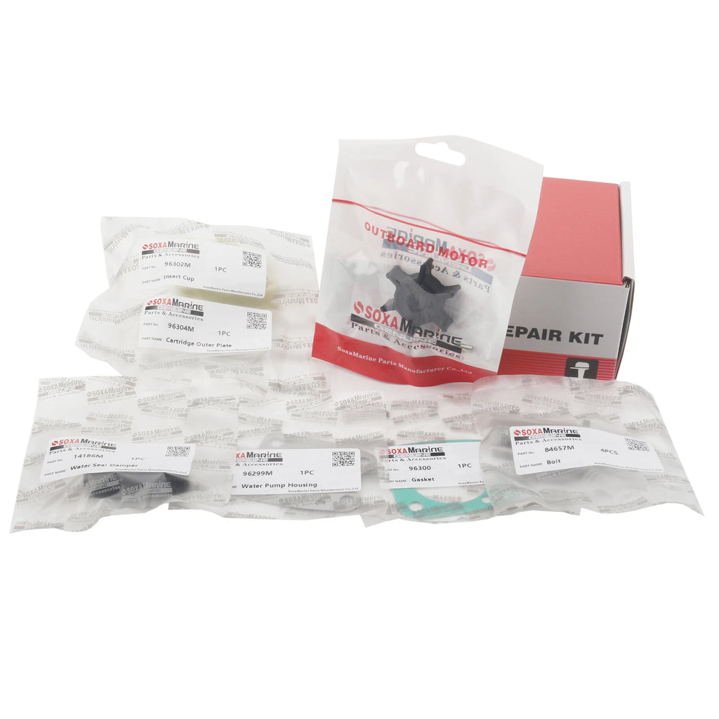 Water Pump Rebuild Service Kit for Mercury Mariner Outboard (96305M)