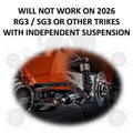 DIRTY AIR Rear TRI-GLIDE Air Shock for Harley Trike
