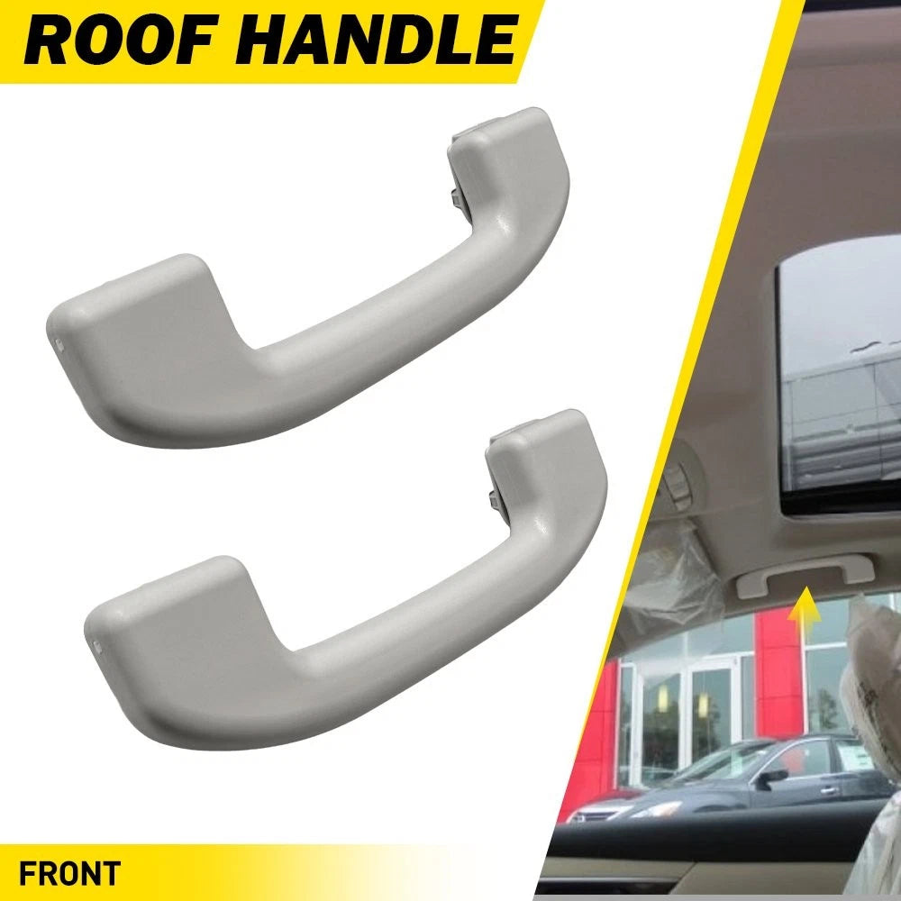Set of 2 Roof Pull Grab Handles Gray for Nissan Altima & Sentra (2013–2023) 73940-6CA0A