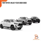 Fog Lamp Driving Light Cover for Toyota Hilux Revo (2020-2022)