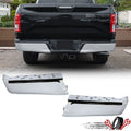 Set of 2 Rear Bumper End Caps Chrome for Ford F150 (2015–2020)