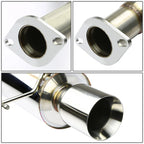 4" Rolled Muffler Tip for Altezza IS 2JZ XE10 (1998–2005) - Stainless Catback Exhaust