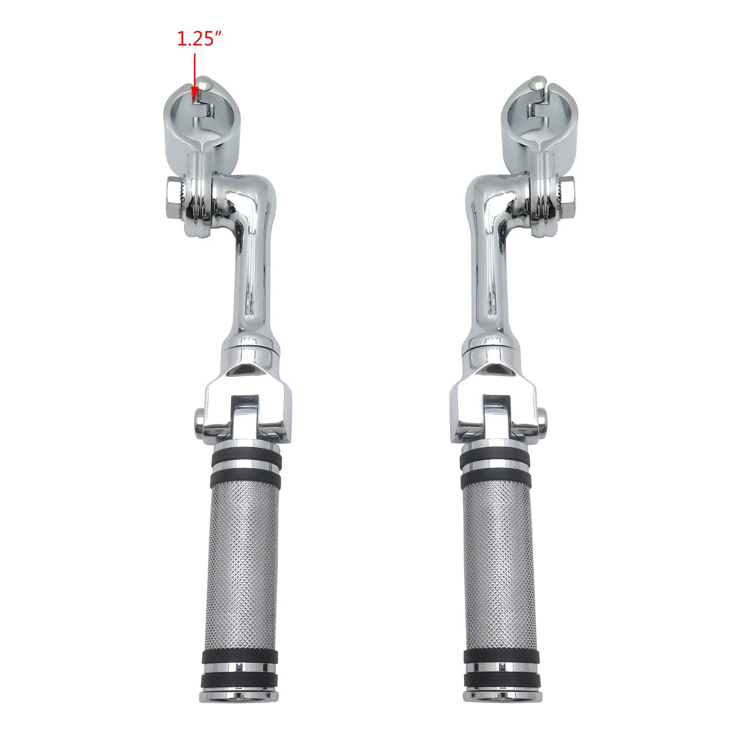 Diamond O Ring FootPeg Rest for Harley Road King (1994–2023)