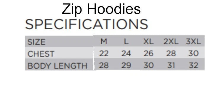Black Zip Up Hoodie Jacket for Dodge Charger Challenger SRT Hellcat (2015–2023)