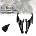 Rear Tail Side Seat Cover Fairing for Street Triple 765 R RS (2020–2025) Black