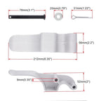 6x Aluminum Tarp Stop Upright Kit for Trucks